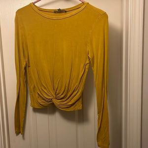 Mustard yellow long sleeve